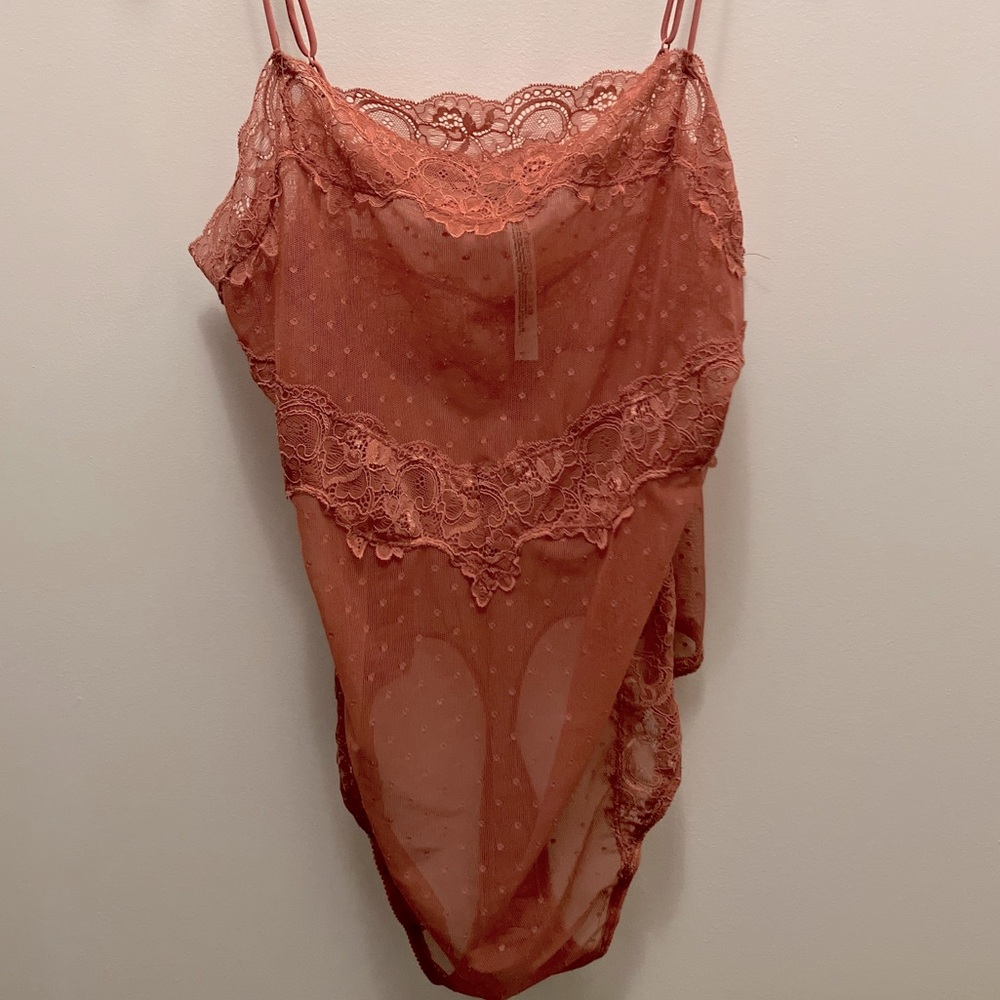 Free People Lace Bodysuit